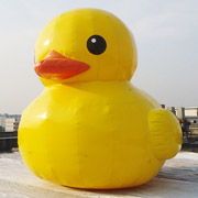 giant inflatable promotion duck